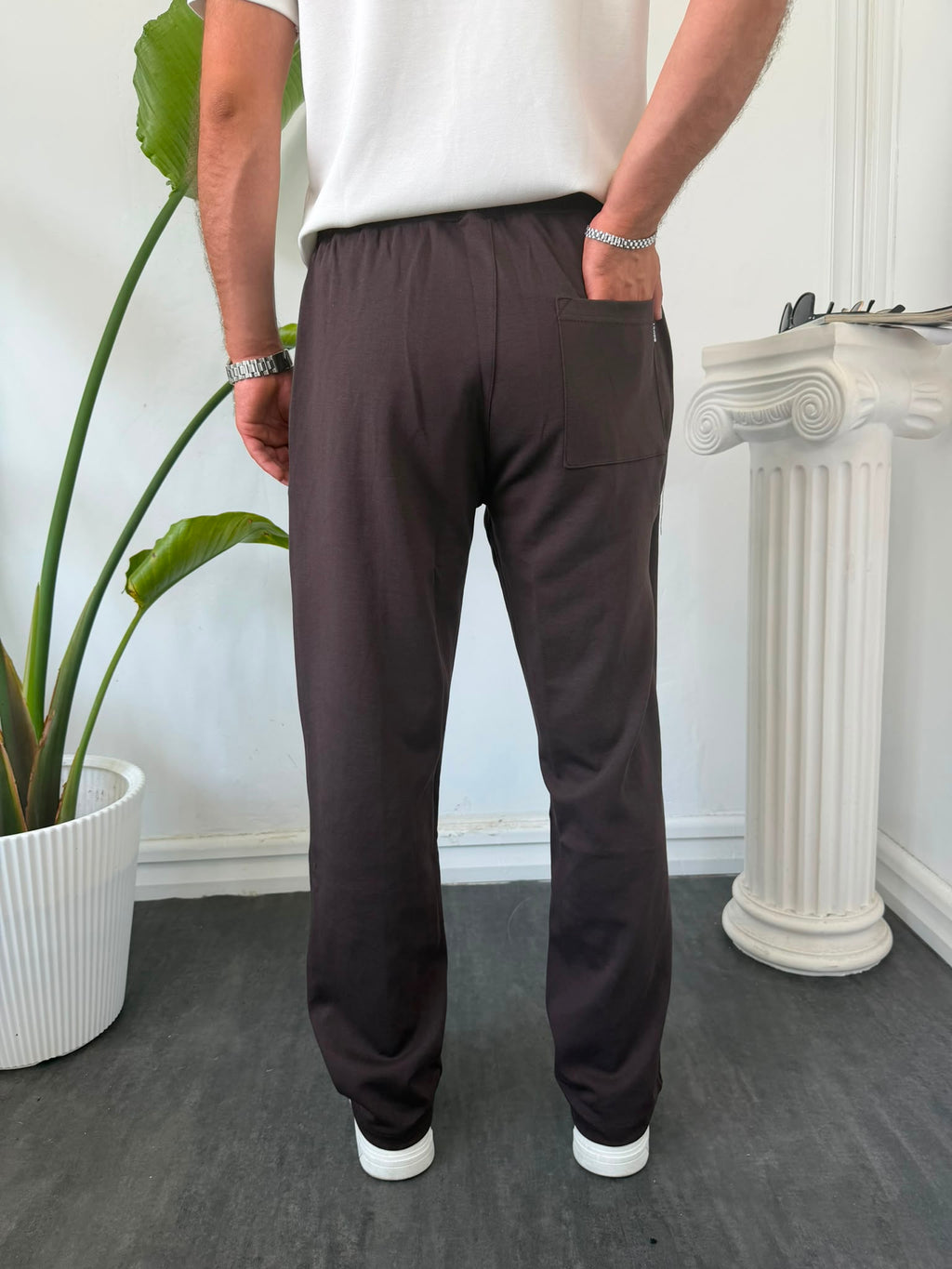 ÇİMALI BAĞCIKLI PANTOLON