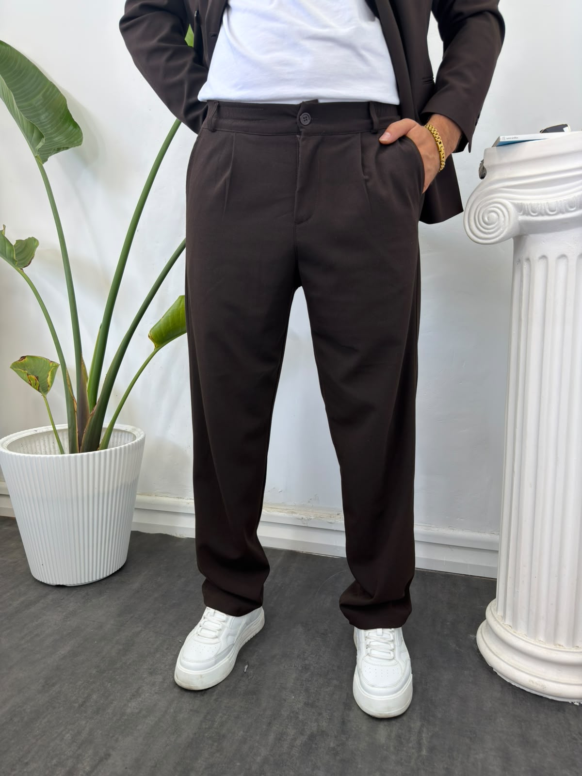 ÇİFT DÜĞMELİ CEKET PANTOLON TAKIM ELBİSE