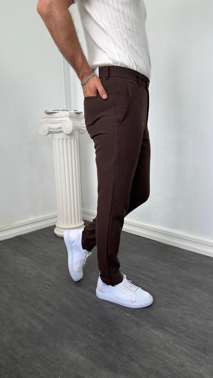 KLASİK SLİMFİT KUMAŞ PANTOLON